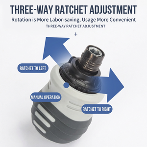 Multifunctional Ratcheting <b>Screwdriver</b> Set With Interchangeable Bits Cross Phillips Head Plastic Handle Diy Tool - Product Image 2