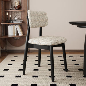 Chaise de salle à manger moderne et contemporaine en acier inoxydable, rembourrée en tissu velours confortable, pieds en métal, pour hôtel, restaurant - Product Image 4