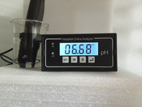 JIRS - Mètre industriel PH/EC/TDS - Contrôleur de PH en ligne - Transmetteur ORP avec pompe doseuse pour le traitement des eaux usées