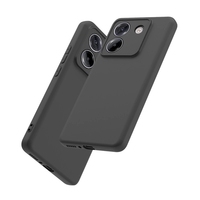 Coque de téléphone en TPU antichoc, noir mat, en gros, pour Xiaomi Poco M7 Pro 5G Redmi 14C 4G A5 4G Poco M6 4G