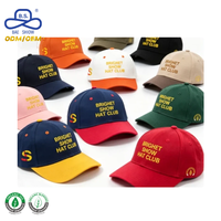 Gorra de Béisbol de 5 Paneles, Lisa, 100% Poliéster Velour, con Logotipo Bordado OEM, Transpirable, Unisex, para Uso Diario