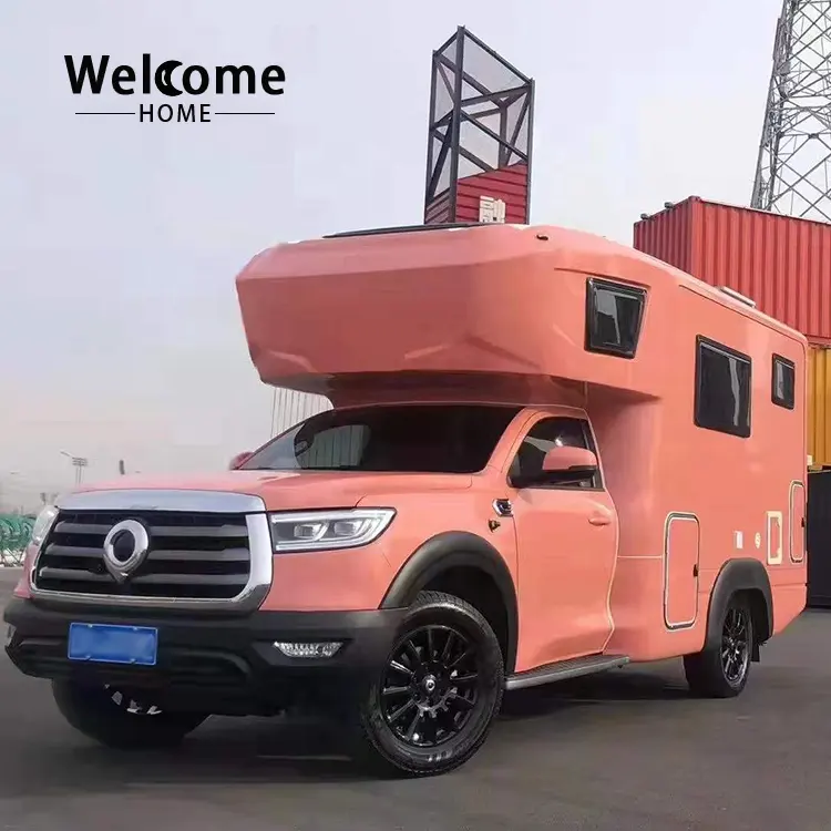 Benvenuti a casa 2022 nuovo prodotto Caravan in vendita 4x4 Pickup Slide On Camper Truck
