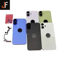 Carcasa de Aleación de Aluminio JF para XR, Diseño de Barra, Cubierta Trasera para Lente de Cámara y Marco Central en Negro/Blanco/Azul/Verde/Morado