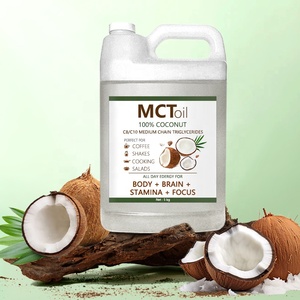 5kg MCT olio alimentare per uso alimentare integratore di chetosi 14g di C8 e C10 MCT prezzo del petrolio acido grasso cervello e carburante per il corpo - Product Image 1