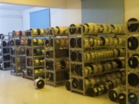 Bobina de Fibra Óptica Desnuda G657A2 de 200um 250um, Carrete de 50.4km 60.4km, Cable de Fibra Monomodo Invisible para Comunicación de 0.25mm