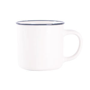 แก้วเซรามิกสีขาวล้วน สำหรับกาแฟตอนเช้า รุ่น HB-006 - Product Image 1