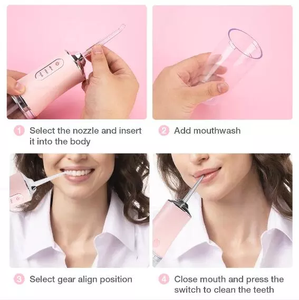 <span class=keywords><strong>Irrigador</strong></span> <span class=keywords><strong>Dental</strong></span> eléctrico para el cuidado bucal, limpiador <span class=keywords><strong>Dental</strong></span> inalámbrico, recargable por USB, <span class=keywords><strong>pequeño</strong></span> y portátil - Product Image 5