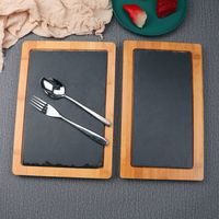 Assiettes à Steak en bois, avec Assurance de qualité, populaire, vente en gros
