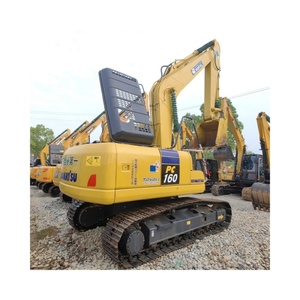 รถขุดตีนตะขาบ Pc160-7รถขุดดินมือสองเครื่อง Pc160ดินน้ำมัน Komatsu 160 Pc200 Pc110 Pc130 - Product Image 1