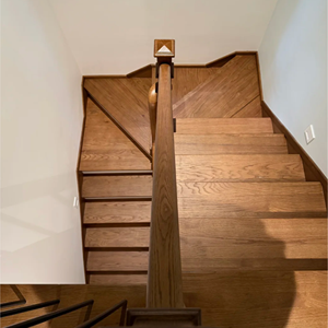 Peldaños de Madera Sólida a Medida, Madera Cruda Ecológica, Antidesgaste, Duraderos, Tablones de Repuesto para Escaleras Interiores - Product Image 4