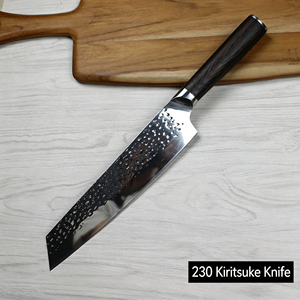 Couteau de chef Kiritsuke, manche en bois de wengé, couteau à découper multifonction pour sashimi, viande, légumes, usage domestique, cuisine et restaurant - Product Image 5