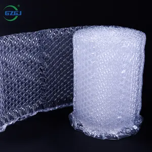 Plastik bantal udara pelindung Film bantalan tiup pelindung Film kemasan gelembung udara pembungkus Quilt Roll