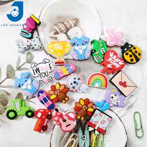 Cuentas focales de silicona para morder para bebé, mezcla de formas de animales, sin Bpa, personalizadas, para bolígrafos, DIY, fabricación de pulseras para bebé - Product Image 4