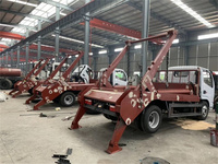 Sautoir à bras oscillant, poubelle à déchets, conteneur à benne, chargement automatique, camion à ordures, camion léger