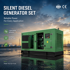 Générateur diesel insonorisé Goodwind 400 kW 800 kW 1500 kW avec alternateur en cuivre pour chantier, hôtel et école - Product Image 1