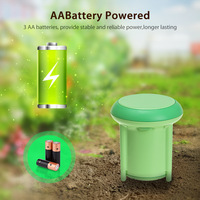 Capteur d'humidité du sol intelligent KONLEN Zigbee Tuya Hub sonde de mesure précise compteur de plantation de jardin lecture de la température d'humidité ABS