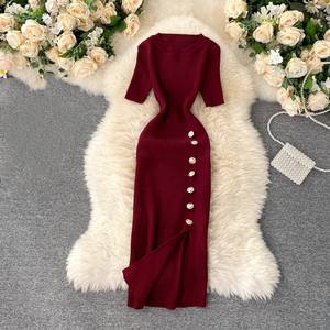 ओएम कस्टम फैशन गर्मियों में आकस्मिक महिलाओं की महिलाओं की छोटी आस्तीन के कपड़े छोटे कपड़े - Product Image 3