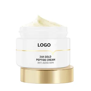 Peptid Falten Anti-Aging Haut Feuchtigkeit spendende 24K Gold Gesichts creme