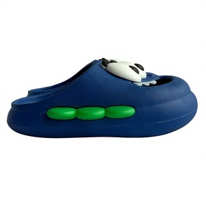 Chaussons pour enfants, motif dessin animé, bleus, antidérapants, semelle EVA ronde de 15 mm, toutes saisons, pour la maison, tailles 18-35 - Product Image 3