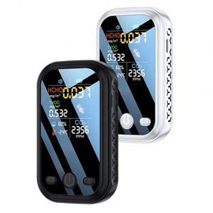 Máy dò không khí cầm tay chuyên nghiệp cho <span class=keywords><strong>Formaldehyde</strong></span>/TVOC/CO2, Cảm biến bán dẫn và màn hình LCD & báo động HD, Sử dụng tại nhà/Ô tô - Product Image 1