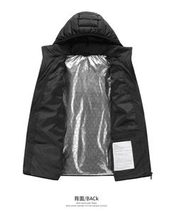 Multifunctional Heating Winter Rechargeable Battery <strong>Body</strong> <strong>Warmer</strong> Thermal Clothing Men <strong>Women</strong> Winter Battery Heating Warm Coat - Product Image 3