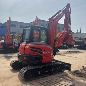 Excavadora Kubota KX163-5 Usada Original de Japón, 6 Toneladas, Cola Corta, Miniexcavadora, en Stock, Lista para Enviar, en Buen Estado de Funcionamiento - Product Image 2