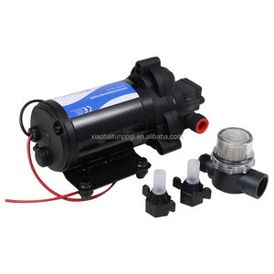 Petit dauphin <span class=keywords><strong>12V</strong></span> 24V RV pompe électrique Mini auto-amorçante Booster Marine diaphragme pompe à eau Yacht - Product Image 3