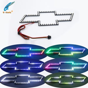 Emblema LED Halo RGBW con Flujo de Luz para Chevy, para Bowties, para Chevrolet, Resistente al Agua, con Cambio de Color, Controlado por Aplicación - Product Image 1