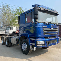 Camion tracteur diesel Shacman Shaanxi F3000 6X4 d'occasion, Euro 2, direction à gauche, moteur Weichai, boîte de vitesses FAST, 351-450 CV, capacité de charge >50T