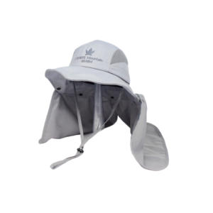 Camuflaje bordado poliéster secado rápido pesca sol gorra Multi-Panel al aire libre transpirable malla sombreros con solapa de cuello extraíble - Product Image 1