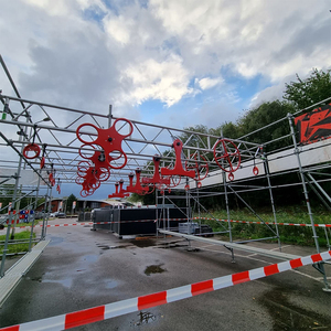 American Kids Ninja Course Thiết Bị, Trẻ Em Ngoài Trời Ninja CHIẾN BINH Trở Ngại Cho Cuộc Đua <span class=keywords><strong>Mudder</strong></span> Khó Khăn - Product Image 5