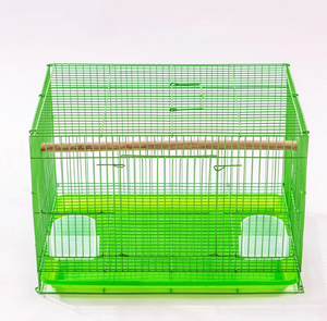 Gabbie per Uccelli in Metallo all'Ingrosso, Voliera per Cocorite, Gabbia Durevole in Filo di Ferro per Pappagalli e Canarini, Recinzione Quadrata Pieghevole - Product Image 4