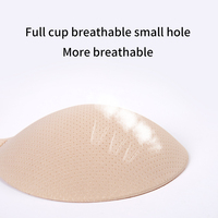 Soutien-gorge invisible adhésif sans bretelles pour femme, en tissu respirant perforé, léger, lavable et à forte adhérence