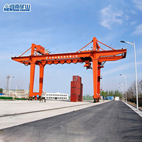 Grue portique à double poutre Schneider Electric pour l'extérieur, avec crochet forgé, pour l'exploitation minière du Henan