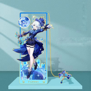 73 Novo Design de Alta Qualidade Genshin Impacto <span class=keywords><strong>Metal</strong></span> Escavado Marcadores com Correntes para Estudantes Como Presente - Product Image 1