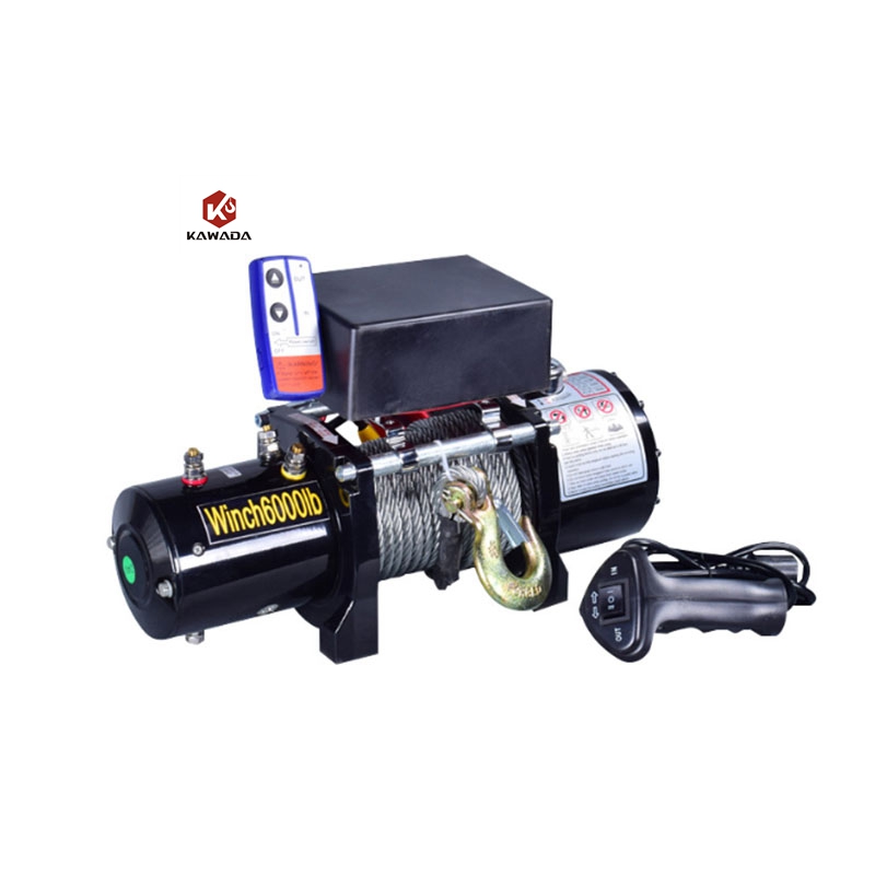 12v tekne çapa elektrikli vinç dc motor 12V 24V 48V 6000 lb 6000 lbs 6000lbs araba kamyon elektrikli vinç pikap kamyon vinci