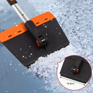 Brosse télescopique pour enlever la neige, outils <span class=keywords><strong>de</strong></span> soins pour <span class=keywords><strong>voiture</strong></span>, accessoire automobile, grattoir <span class=keywords><strong>de</strong></span> neige, pelle détachable, robuste, 1 pièce - Product Image 4