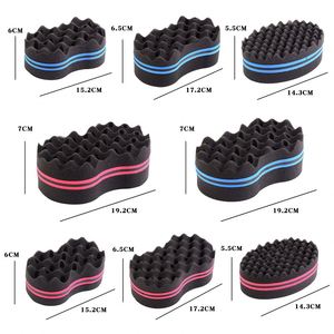 ฟองน้ำม้วนผมวิเศษลดราคาพิเศษ แปรงม้วนผมลอนสองด้าน สำหรับผู้ชายผิวสี - Product Image 5