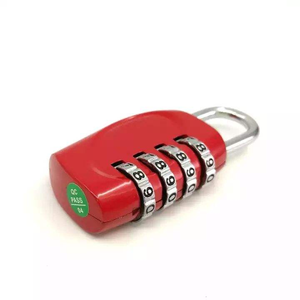 <span class=keywords><strong>Cadenas</strong></span> en alliage de zinc à 4 chiffres en gros avec <span class=keywords><strong>code</strong></span> numérique pour la sécurité et les voyages - Product Image 3