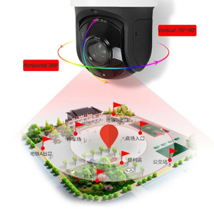 Minimarket supermercato farmacia Storage Bus scuola passeggeri flusso telecamera impermeabile telecamera di rete a emisfero - Product Image 4