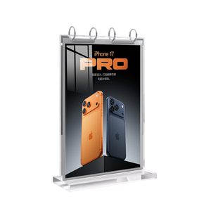 Práctico Soporte Ajustable <span class=keywords><strong>de</strong></span> Acrílico para Escritorio, Exhibidor <span class=keywords><strong>de</strong></span> Múltiples Páginas, Soporte para Escritorio <span class=keywords><strong>de</strong></span> Aula, Banco <span class=keywords><strong>de</strong></span> Taller, <span class=keywords><strong>Vidrio</strong></span> <span class=keywords><strong>de</strong></span> Alta Transparencia - Product Image 1