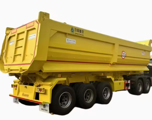 Promotion : Semi-remorque benne basculante en U à 3 essieux avec suspension pneumatique, capacité 30 tonnes, pour l'Afrique - Product Image 1