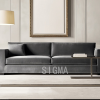 Hochwertige kunden spezifische Couch grau Farb kombination sofas Wohnzimmer Sofas