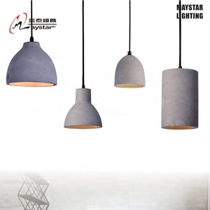 Éclairage Décoratif d'Intérieur Moderne Lustre Industriel Chaud Rustique en <span class=keywords><strong>Béton</strong></span> Ciment Loft Suspension - Product Image 2