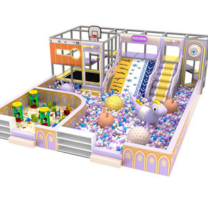 Divertido Parque de Atracciones Interior con Carrusel Infantil, Caballito Mecánico Doble, Trampolín y Otros Equipos de Entretenimiento en Venta - Product Image 3