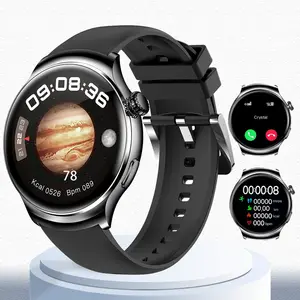 Novo Z93 Pro Smartwatch Amoled tela infinita esporte relógio inteligente 4 Pro para homens mulheres BT chamada controle de gestos pulseira inteligente