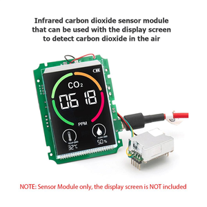 <span class=keywords><strong>Sensor</strong></span> de <span class=keywords><strong>CO2</strong></span> YYS C8 NDIR 400-5000PPM (50ppm+5% da Leitura) Precisão Saída UART/UART-PWM Calibração Automática para Uso em HVAC/Fazenda - Product Image 6