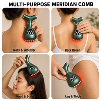Brosse de massage électrique sans fil alimentée par USB, outil Gua Sha multifonctionnel, soin corporel automatique pour la maison et l'hôtel