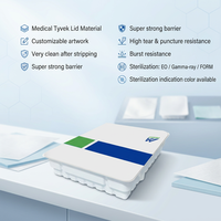 Matériau de couvercle médical jetable en Tyvek avec performance de pelage propre du couvercle en Tyvek après stérilisation à l'oxyde d'éthylène