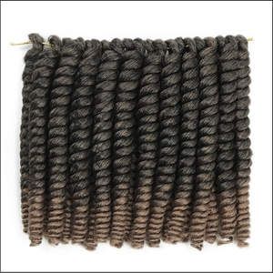 <span class=keywords><strong>Capelli</strong></span> Sintetici Afro Havana Wand Curl Nubian Spring Twist per Acconciature Ricci Intrecciati all'Uncinetto per Donne - Product Image 5